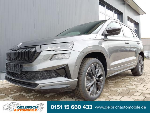 Skoda Karoq - Sportline 1,5 TSI 150 PS DSG Navi-4x Sitzheizung-Canton Sound-Anh&auml;ngerkupplung-LED-Matrix-AppleCarPlay-Android-Auto-ACC-Kessy-2-Zonen-Klimaautomatik-18''Alu-Sofort