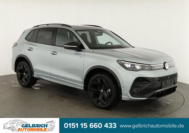 Volkswagen Tiguan - 2.0 TDI 142 kW 4Motion R-Line DSG 4M Black, Pano, IQ.Light, AHK, Navi, Side, AreaView, Winter, sofort