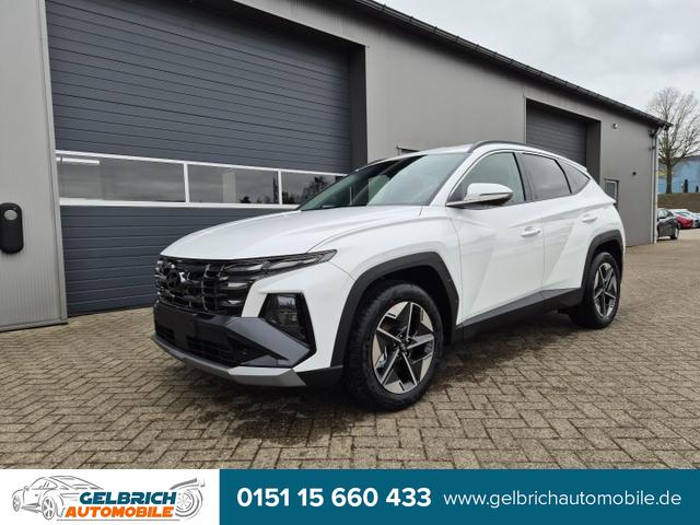 Hyundai TUCSON - Trend 1.6 T-GDI 160PS FACELIFT MY2025 elektr. Heckklappe Teil-Leder Sitzheizung v+h Lenkradheizung Klimaautomatik Navi Touchscreen DAB+ wireless Apple CarPlay + Android Auto PDC Rückf.-Kamera Matrix-LED-Scheinw.