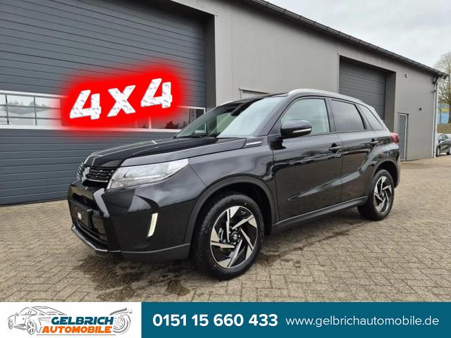Suzuki Vitara - Comfort+ 129PS HYBRID 4x4 ALLGRIP 1.4 Boosterjet Allrad elektr. PanoDach Teilleder mit Alcantara Navi Klimaautomatik Sitzheizung ACC PDC v+h Rückf.Kamera Suzuki-Radio Apple CarPlay Android Auto Touchscreen 2xKeyless 17-LM