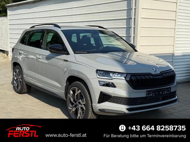 Lagerfahrzeug Skoda Karoq - Sportline 2.0 TSI DSG 4x4  AHK 19Zoll
