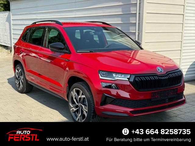 Lagerfahrzeug Skoda Karoq - Sportline 2.0 TSI DSG 4x4  AHK 19Zoll