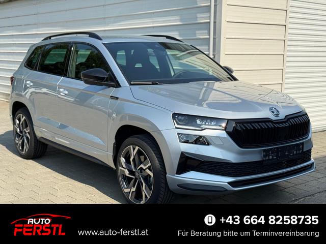 Lagerfahrzeug Skoda Karoq - Sportline 2.0 TSI DSG 4x4  AHK 19Zoll