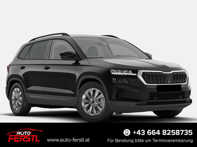 Gebrauchtfahrzeug Skoda Karoq - Selection 2.0 TDI DSG 4x4 AHK Android Auto E-Heck Keyless ACC SHZ Kamera PDC Klimaauto SUNSET LED