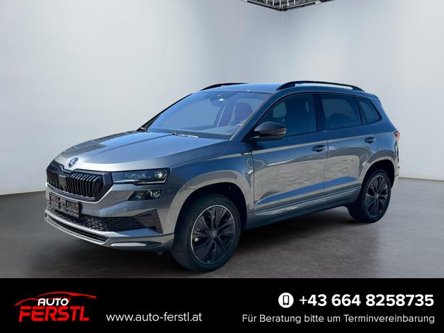Lagerfahrzeug Skoda Karoq - 1,5 TSI DSG Sportline 2ZKli ACC Cant 4xSHZ PDC Kam 5JG