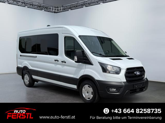 Lagerfahrzeug Ford Transit - Trend 350 L3H2 AT 9 Si Temp AHK 2xKlima Kam PDC 5JG