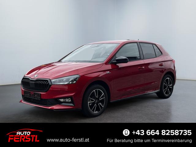 Lagerfahrzeug Skoda Fabia - 1.0 TSI Monte Carlo DSG 2ZoKl SHZ ACC 2xPDC LED SmartLink LMF