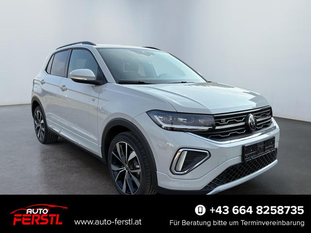 Lagerfahrzeug Volkswagen T-Cross - 1,0 TSI DSG R-Line IQ Matrix ACC 2Zokl PDC Kam 18Z