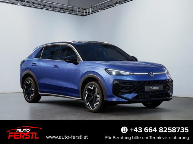 Vorlauffahrzeug Volkswagen T-Roc - 1,5 eTSI DSG R-Line LED Plus Anh&auml;ngerkupplung Navi Sitzheizung beheiztes Lenkrad 18 Zoll Alu el.Heckklappe 5J Garantie