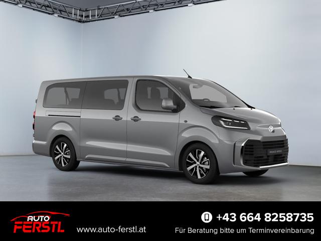 Vorlauffahrzeug Toyota Proace Verso - 2,0 D-4 L2 8-Sitzer ACC 2ZoKlima Standheizung Navigation 17 Zoll Alufelgen Parksensoren R&uuml;ckfahrkamera LED Scheinwerfer