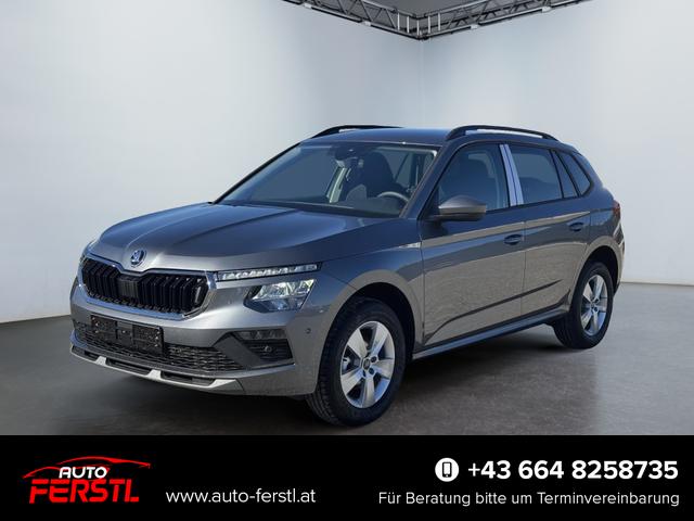 Lagerfahrzeug Skoda Kamiq - Extra Plus 1,5 TSI DSG 2Zokli 2x Einparkhilfe Anh&auml;ngerkupplung 10Zoll Cockpit el.Heckklappe Kessy Sitzheizung