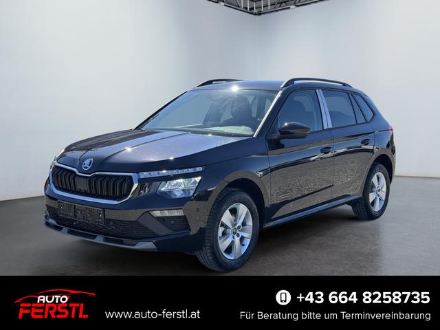 Lagerfahrzeug Skoda Kamiq - Extra Plus 1,5 TSI DSG 2Zokli 2x Einparkhilfe Anh&auml;ngerkupplung 10Zoll Cockpit el.Heckklappe Kessy Sitzheizung