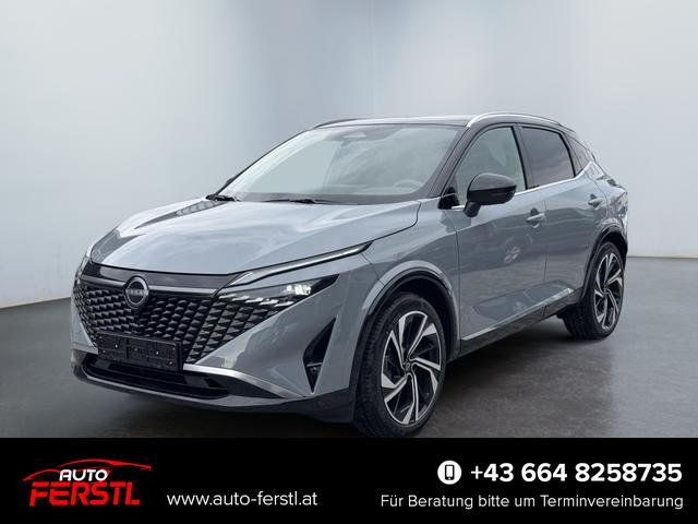 Lagerfahrzeug Nissan Qashqai - Tekna  1,3 DIG 4x4 20 Zoll Panorama Head-up 360&deg; Leder Massage Navi el Heckklappe