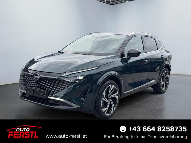 Lagerfahrzeug Nissan Qashqai - Tekna  1,3 DIG 4x4 20 Zoll Panorama Head-up 360&deg; Leder Massage Navi el Heckklappe