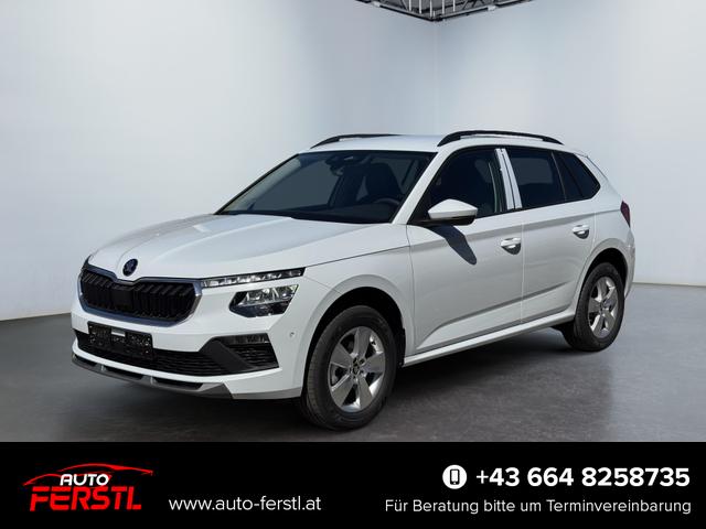 Lagerfahrzeug Skoda Kamiq - Extra Plus 1,5 TSI DSG 2Zokli 2x Einparkhilfe Anh&auml;ngerkupplung 10Zoll Cockpit el.Heckklappe Kessy Sitzheizung