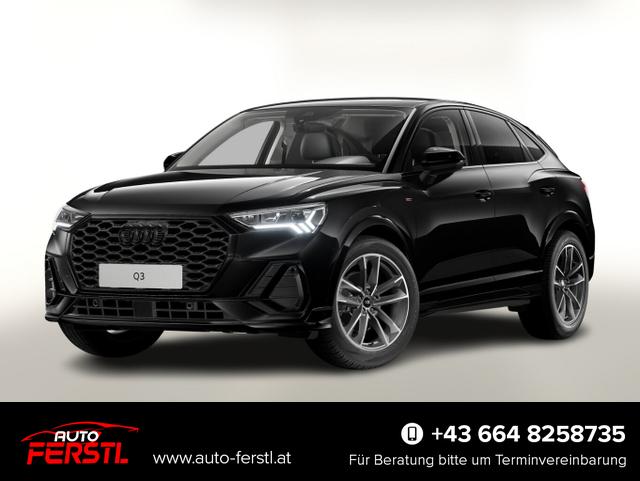 Vorlauffahrzeug Audi Q3 Sportback - S line 40TDI quattro 2xS Nav 19Z Pano