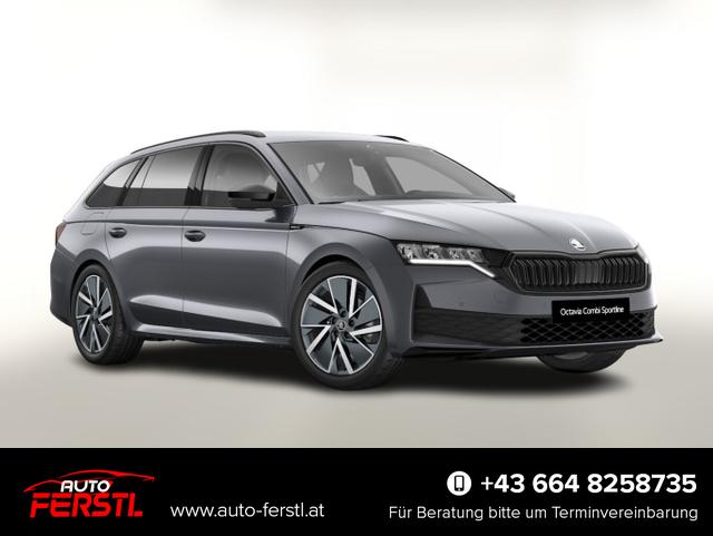 Lagerfahrzeug Skoda Octavia Combi - Sportline TDI DSG Sportl Matrix Nav ACC 18Z