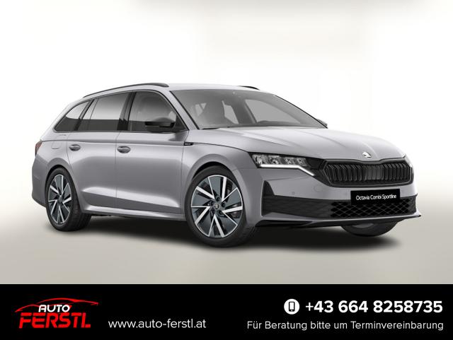 Vorlauffahrzeug Skoda Octavia Combi - Sportline TDI DSG Sportl Matrix AHK Nav 18Z