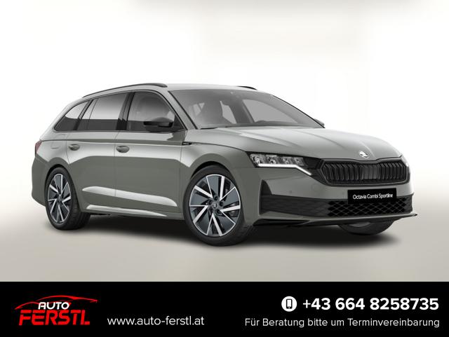 Vorlauffahrzeug Skoda Octavia Combi - Sportline TDI DSG Sportl Matrix AHK Nav 18Z