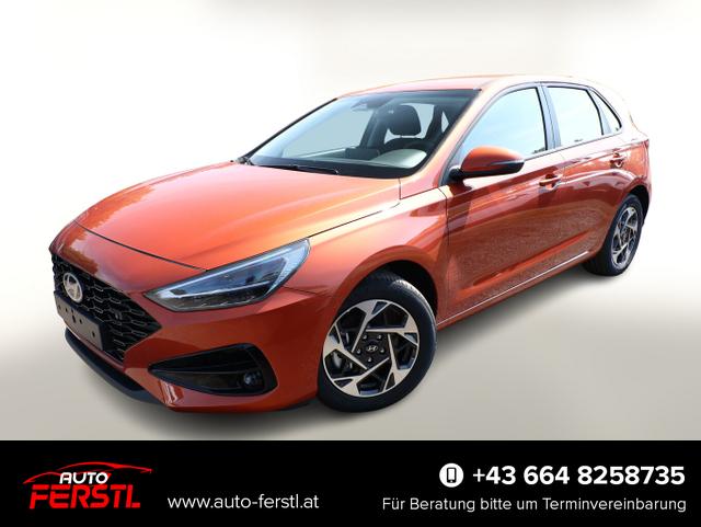 Lagerfahrzeug Hyundai i30 - 1.0 TGDI 100 Advantage LED Nav Kam PDC Temp