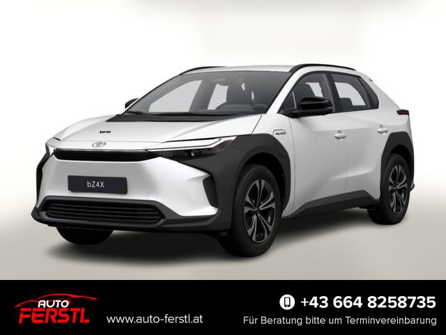 Lagerfahrzeug Toyota bZ4X - 71kWh LED Nav Kam Keyl ACC Wärmepumpe CCS