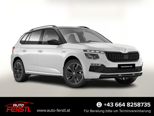 Lagerfahrzeug Skoda Kamiq - Monte Carlo DSG MonteC Pano Matrix Kam SHZ Kessy SunS