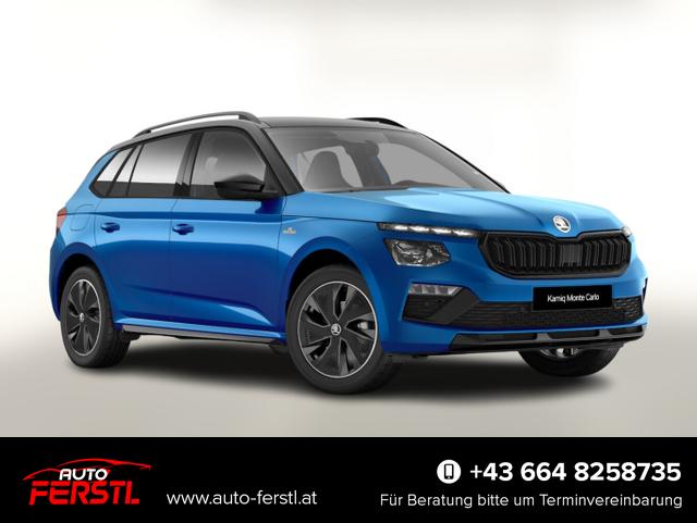 Lagerfahrzeug Skoda Kamiq - Monte Carlo DSG MonteC Pano Matrix Kam SHZ Kessy SunS