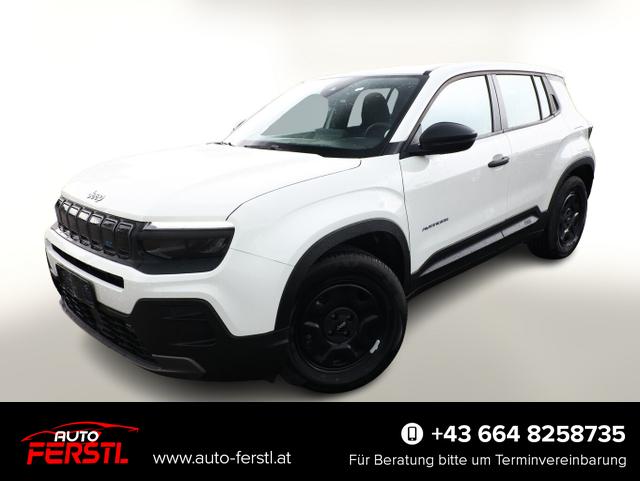 Lagerfahrzeug Jeep Avenger - 54 kWh LED 10"-UCon DigCo Temp CarPlay