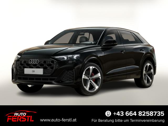 Vorlauffahrzeug Audi Q8 - S line TDI 286 2xS AssistenzP  22Z Laser B&O