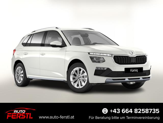 Lagerfahrzeug Skoda Kamiq - Selection TSI 150 DSG Selec LED SHZ PDC SunS Temp