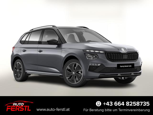 Vorlauffahrzeug Skoda Kamiq - Monte Carlo DSG MonteC Pano Matrix ACC Kam SHZ Kessy