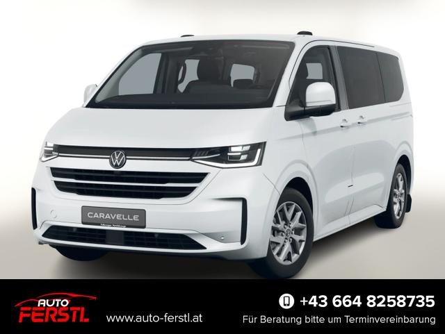 Vorlauffahrzeug Volkswagen T7 Caravelle - Style AT8 Navi Leder Kam Matrix LM