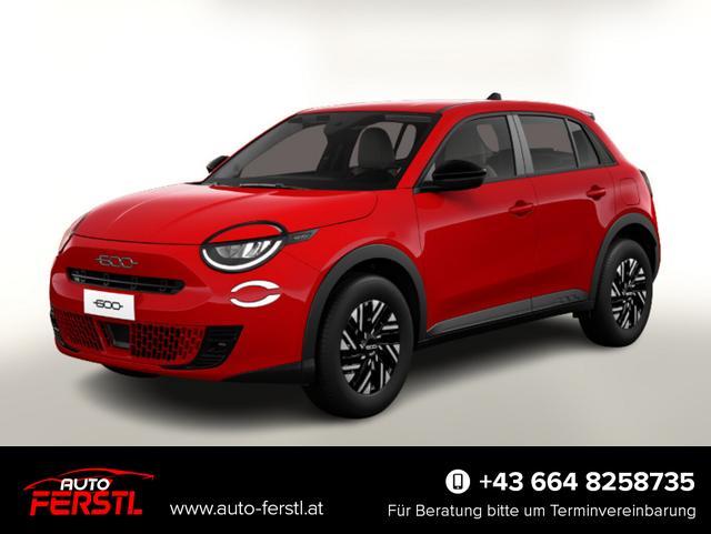 Lagerfahrzeug Fiat 600 - Basis MHEV 110 DCT Nav SHZ KeyL LED Kam PDC CarP
