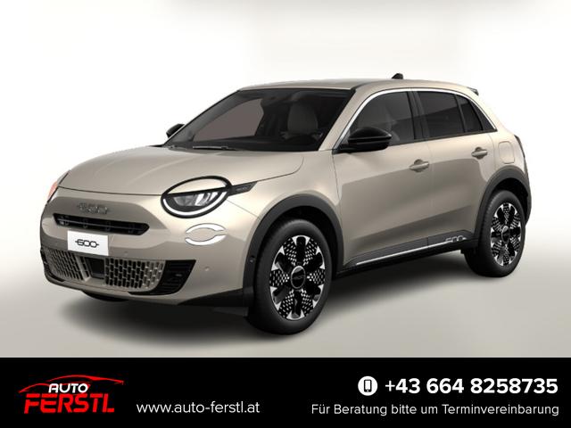 Lagerfahrzeug Fiat 600 - Basis MHEV 110 DCT Nav SHZ KeyL LED Kam PDC CarP
