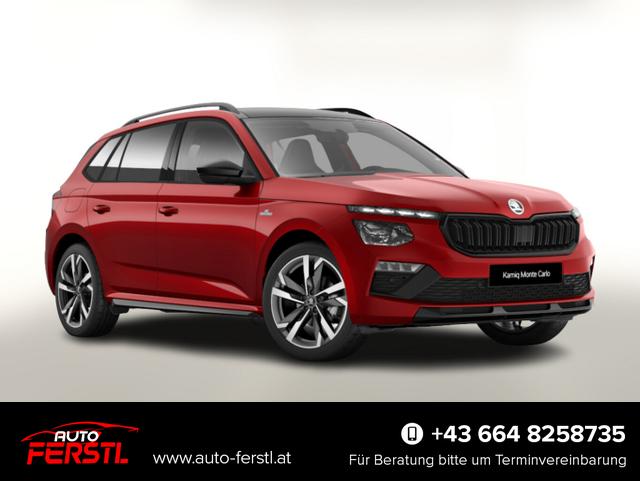 Lagerfahrzeug Skoda Kamiq - DSG MonteC Pano Matrix ACC SideA 18Z Kam