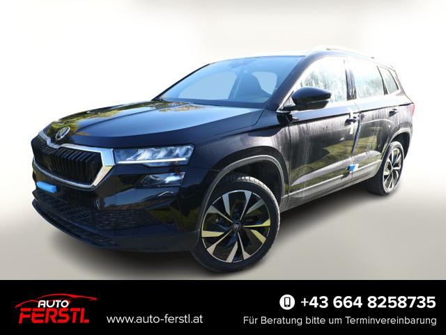 Lagerfahrzeug Skoda Karoq - Selection TSI 150 DSG Pano AHK NavC SideA Leder ACC
