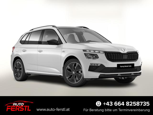 Vorlauffahrzeug Skoda Kamiq - Monte Carlo DSG MonteC Pano Matrix ACC SideA Kam SHZ