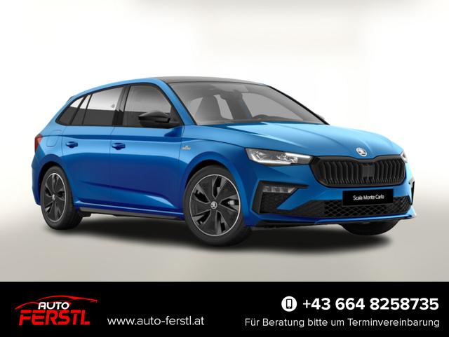 Vorlauffahrzeug Skoda Scala - Monte Carlo DSG MonteC Pano Matrix Kam Kessy SHZ eHK
