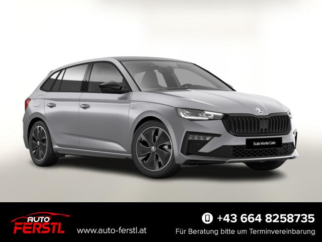 Vorlauffahrzeug Skoda Scala - Monte Carlo DSG MonteC Pano Matrix ACC Kam SideA Kessy