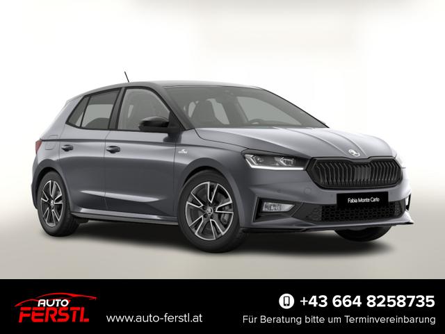 Vorlauffahrzeug Skoda Fabia - Monte Carlo TSI 116 DSG MonteC Pano Kessy Kam 5J/100k