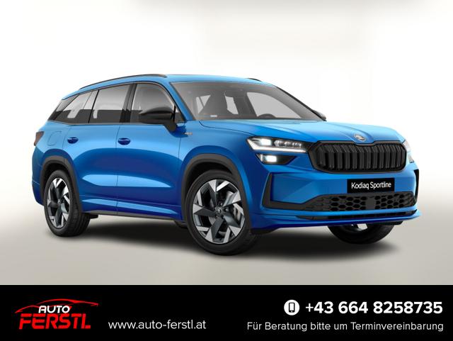 Lagerfahrzeug Skoda Kodiaq - Sportline Sportl Matrix Nav Kessy ACC SunS 19Z SHZ