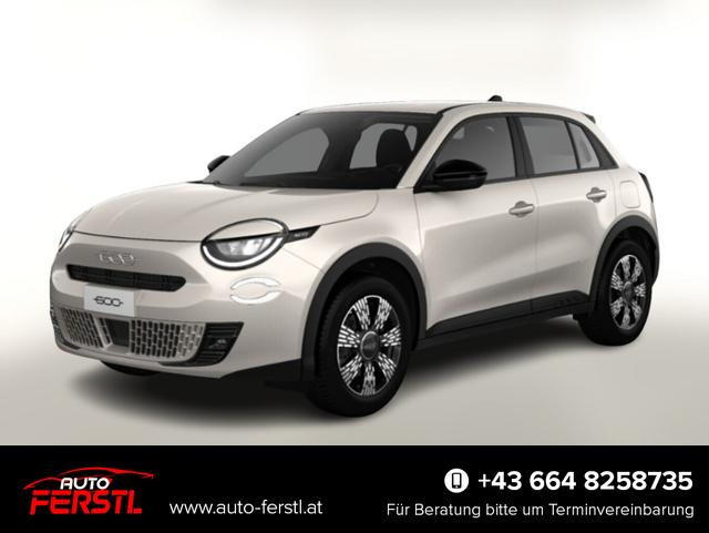 Lagerfahrzeug Fiat 600 - Icon Hybrid SHZ 2xPDC Kam Nav Keyl Klimaaut
