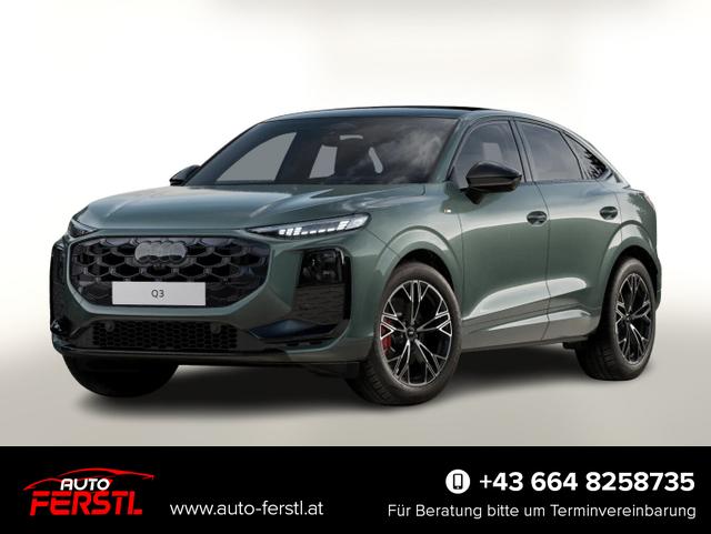 Vorlauffahrzeug Audi Q3 Sportback - quattro 2xS line Techpro Pano 19Z