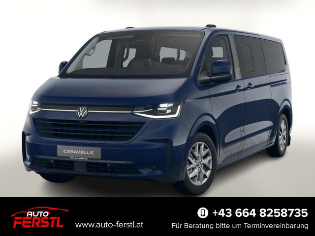 Lagerfahrzeug Volkswagen T7 Caravelle - Style AT8 L2 Matrix Nav 17"LM Keyl