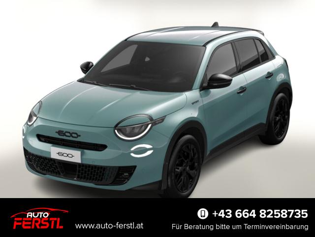 Vorlauffahrzeug Fiat 600 - Sport Hybrid Nav SHZ ACC Kam Keyl PDC PrivG