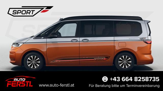 Lagerfahrzeug Volkswagen T7 California - Beach Camper 2.0TDI DSG Sport Edition 8 Fach GV5 High 