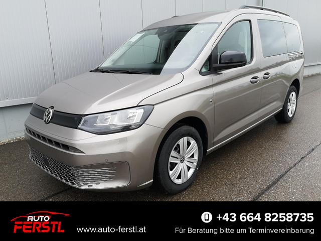 Lagerfahrzeug Volkswagen Caddy Maxi - Basis 1.5TSI DSG ACC Kam GV5 App AHK Reling