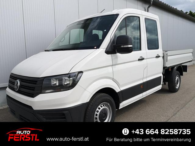 Vorlauffahrzeug Volkswagen Crafter Pritschenwagen - Pritsche 35 DOKA mittellang FWD 2.0 TDI AHK Klima