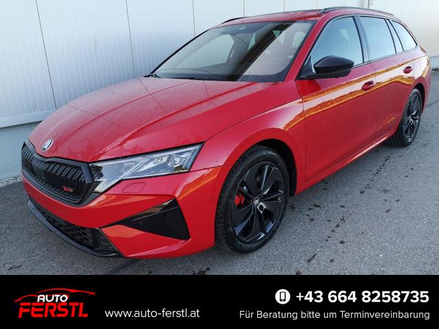 Lagerfahrzeug Skoda Octavia Combi - 2.0 TSI 195 kW RS Kombi 2.0TSI Pano Matrix Area AHK Sound GV5