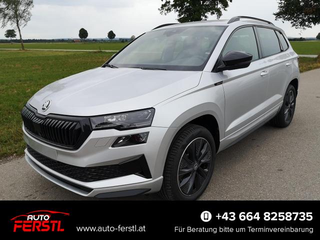 Lagerfahrzeug Skoda Karoq - Sportline 2.0TDI DSG 4x4 AHK Matrix Navi ACC